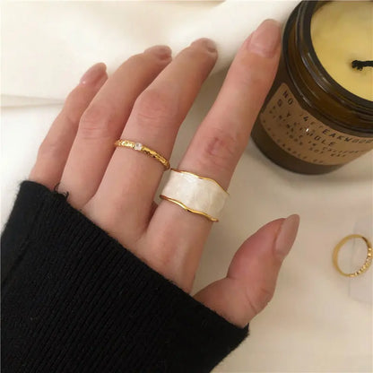 Vintage Chunky Irregular Ring