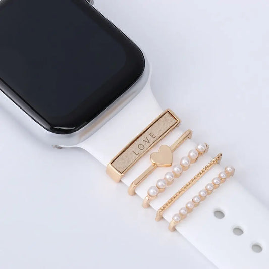 5PC Set Decoration For Apple Watch Strap