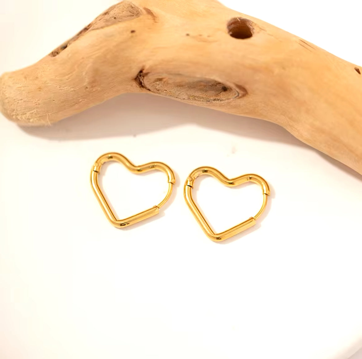 Heart Hollow Earrings