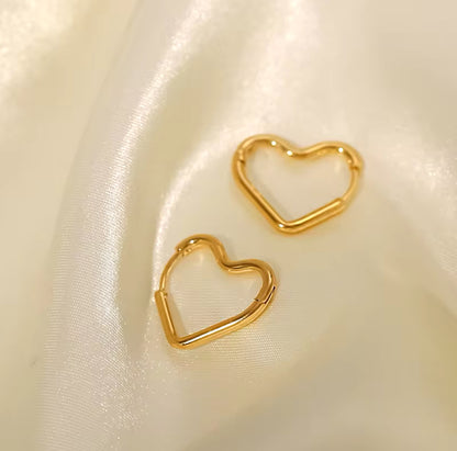 Heart Hollow Earrings