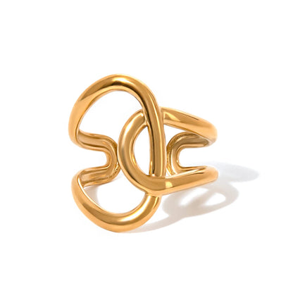 Irregular Wrap Adjustable Ring