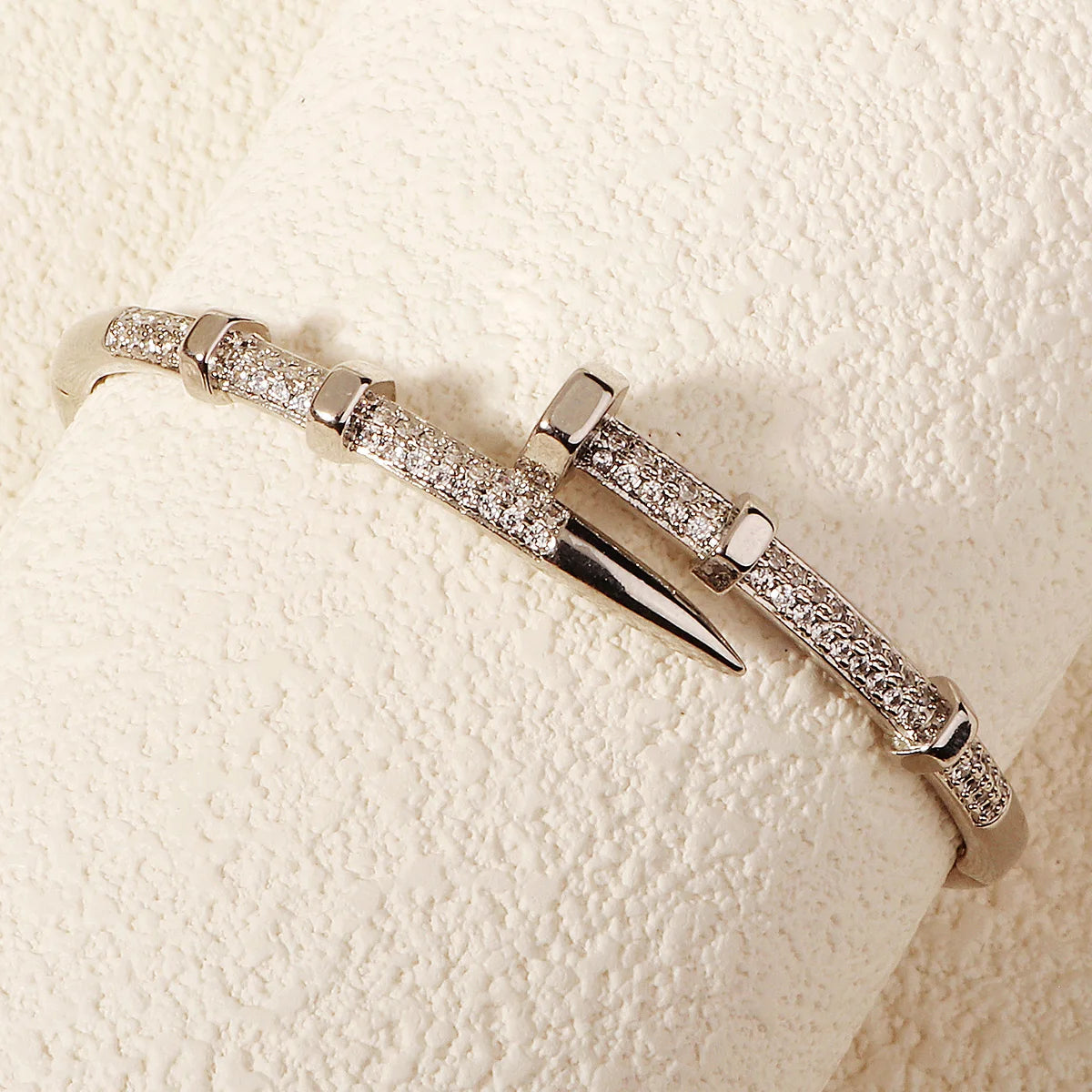 Nailed It Crystal Bracelet