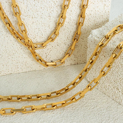 Flat Cuban Link Necklace