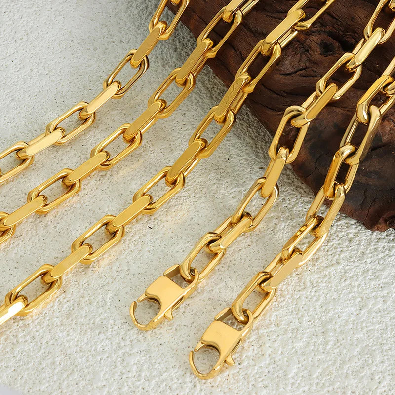 Flat Cuban Link Necklace