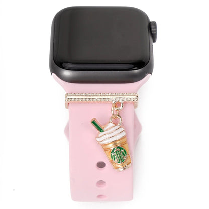 Starbucks Decoration Charm For Apple Watch Strap