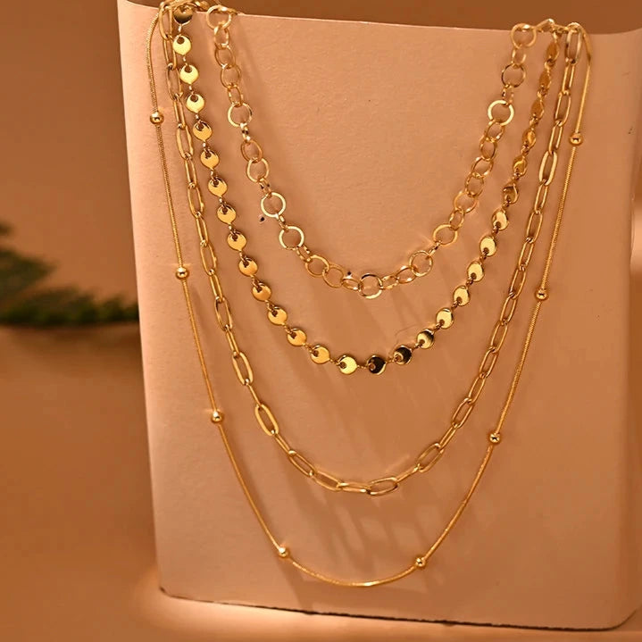 Stackable Multilayer Necklace