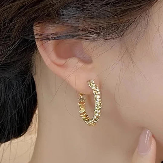 Unique Niche Hoop Earrings