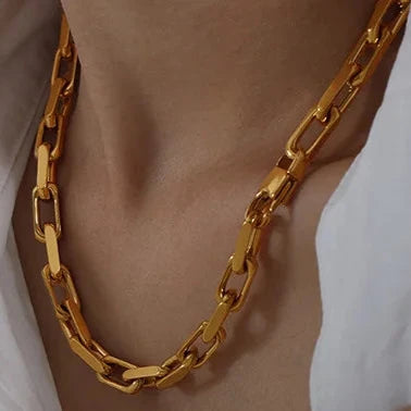 Flat Cuban Link Necklace