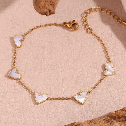 Double Sided Heart Bracelet