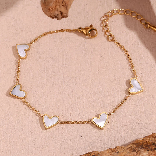 Double Sided Heart Bracelet