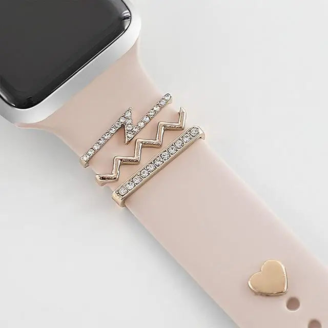 4PC Set Decoration For Apple Watch Strap