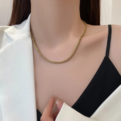 Snake Chain Choker Necklaces