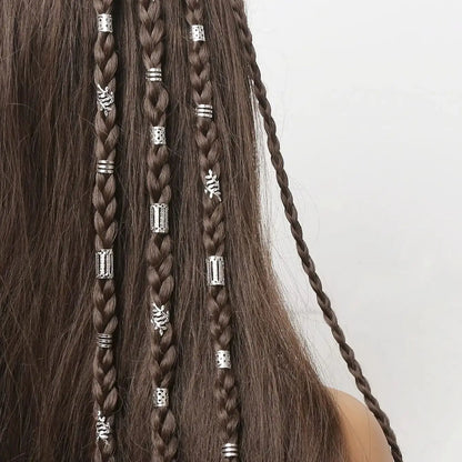 40 Piece Mixed Hair Rings