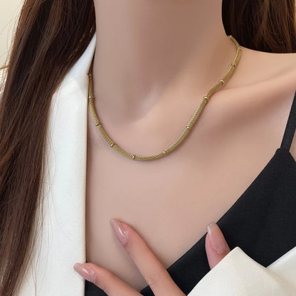 Snake Chain Choker Necklaces